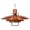 Подвесной светильник Belid из Швеции T1214 Primus медный